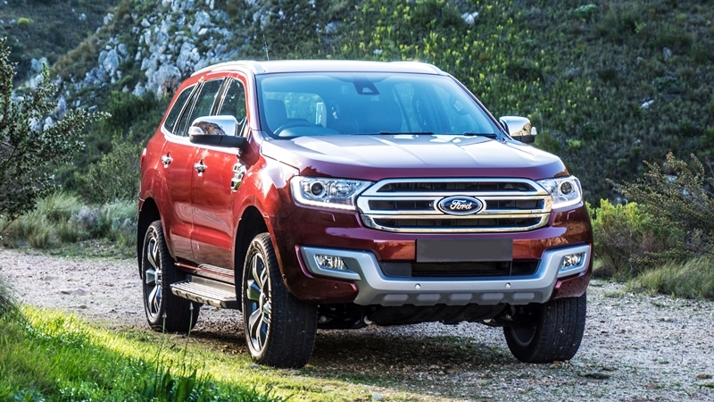 Ford Everest 2.2L 4x2 AT Trend 2017 - Ford Everest 2.2L 4x2 AT Trend 2017, màu đỏ, nhập Thái, hỗ trợ giá tốt - Liên hệ ngay: 0939.226.101 (Hương)