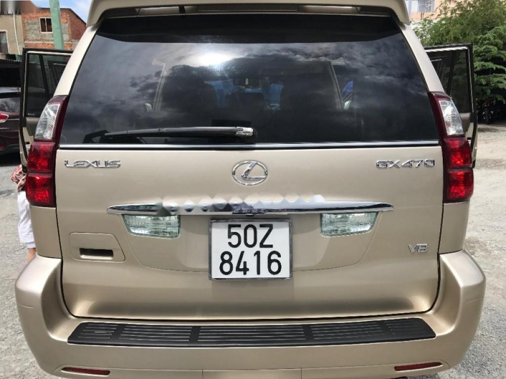 Lexus GX470 2008 - Bán Lexus GX470 đời 2008, màu vàng, nhập khẩu