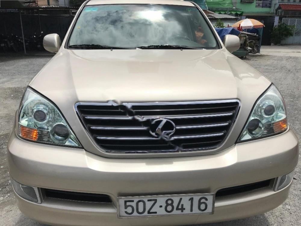 Lexus GX470 2008 - Bán Lexus GX470 đời 2008, màu vàng, nhập khẩu