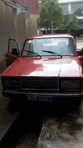 Lada 2107 1991 - Bán Lada 2107 đời 1991, màu đỏ giá cạnh tranh