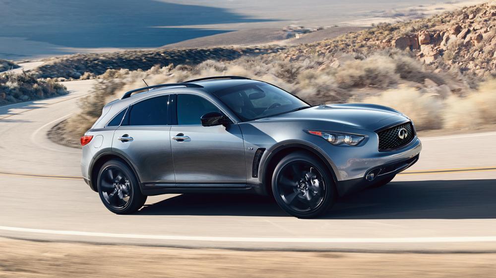 Infiniti QX70 2017 - Bán xe Infiniti QX70 đời 2017, màu xám, xe nhập