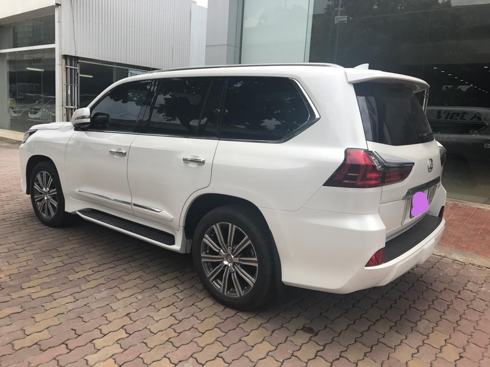 Lexus LX5700 2016 - Bán Lexus LX570 Mỹ màu trắng nội thất nâu xe sản xuất 12/2015 đăng ký 2016 