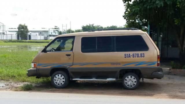 Toyota Van 1983 - Gia đình bán xe Toyota Van năm 1983, màu nâu