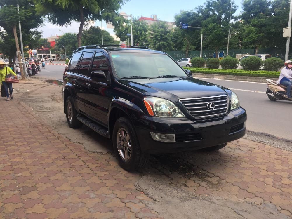 Lexus GX470 2008 - Cần bán xe Lexus GX470 2008, màu đen, xe nhập