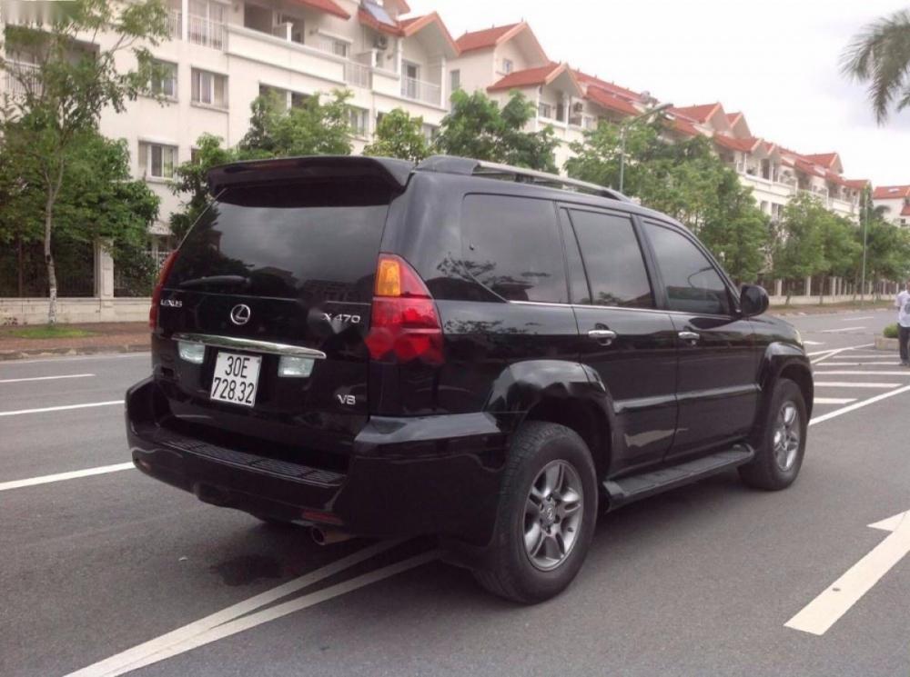 Lexus GX470 2008 - Cần bán gấp Lexus GX470 đời 2008, màu đen, nhập khẩu số tự động