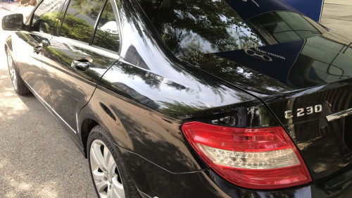 Mercedes-Benz C230   2.5 AT  2008 - Cần bán xe Mercedes C230 2.5 AT sản xuất 2008, màu đen