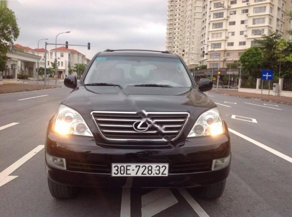 Lexus GX470 2008 - Cần bán gấp Lexus GX470 đời 2008, màu đen, nhập khẩu số tự động