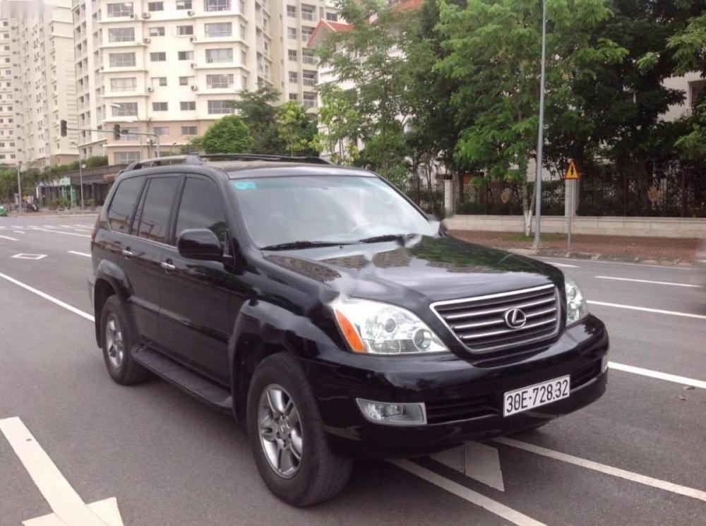 Lexus GX470 2008 - Cần bán gấp Lexus GX470 đời 2008, màu đen, nhập khẩu số tự động