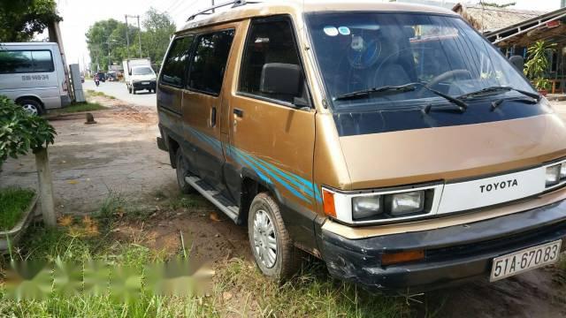Toyota Van 1983 - Gia đình bán xe Toyota Van năm 1983, màu nâu
