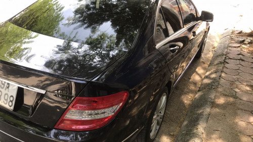 Mercedes-Benz C230   2.5 AT  2008 - Cần bán xe Mercedes C230 2.5 AT sản xuất 2008, màu đen