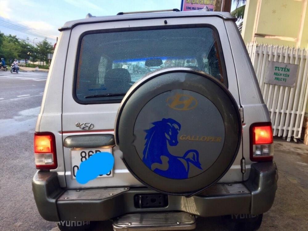 Hyundai Galloper 2002 - Xe Hyundai Galloper đời 2002, màu bạc, nhập khẩu nguyên chiếc