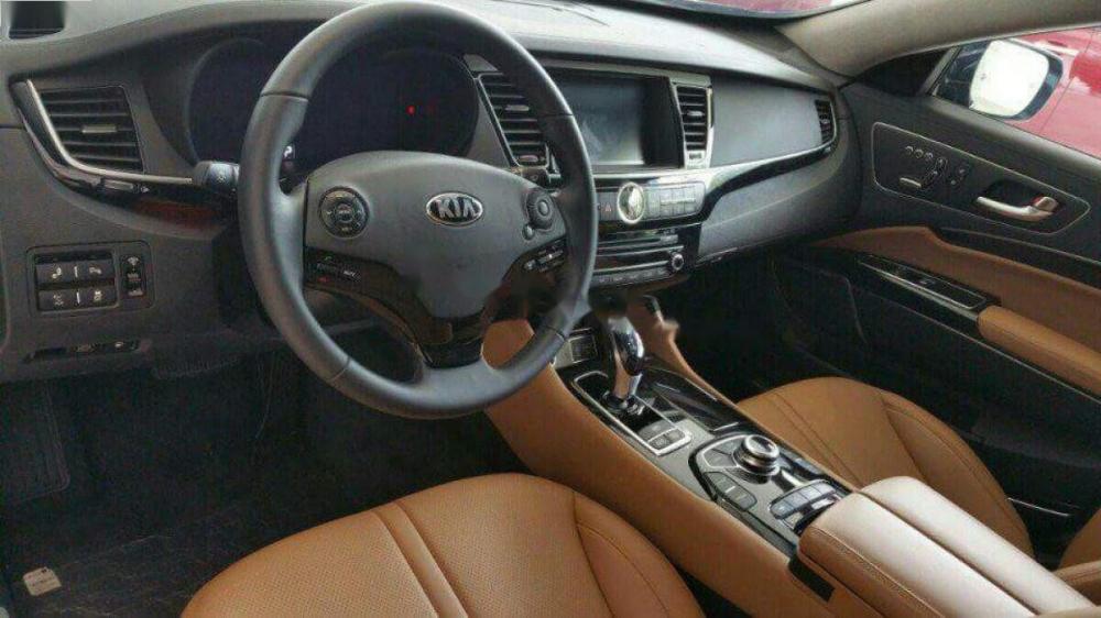 Kia K9 Quoris 3.8 2017 - Cần bán xe Kia K9 Quoris 3.8 đời 2017, màu nâu, xe nhập