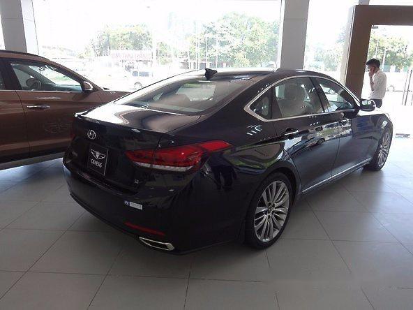 Hyundai Genesis 3.8 AT 2017 - Bán Hyundai Genesis 3.8 AT sản xuất 2017, màu đen, nhập khẩu