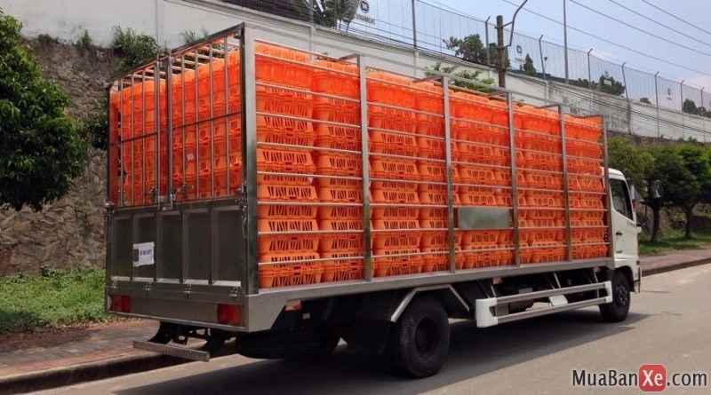 Hino FC FC9JLSW 2016 - Bán xe chở gà, chở vịt 5 tấn thùng dài 6m7 của Hino - FC9JLSW