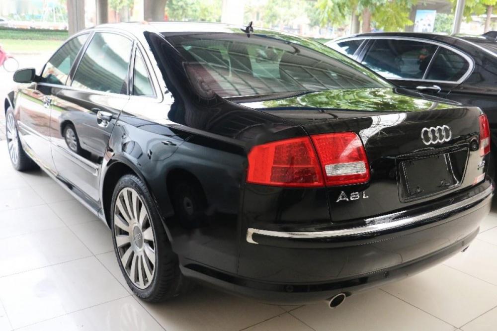 Audi A8 L 2008 - Cần bán gấp Audi A8 L sản xuất 2008, màu đen, nhập khẩu nguyên chiếc