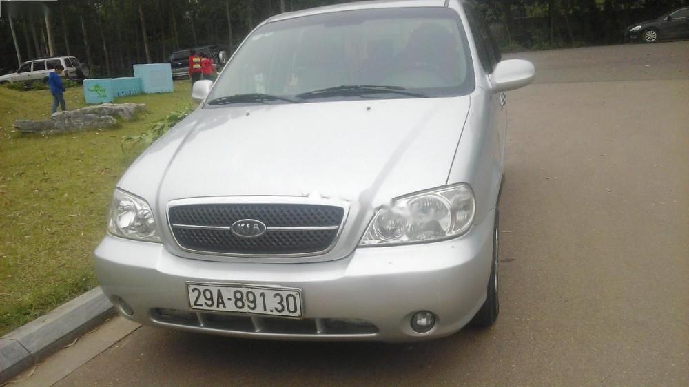 Kia Carnival 2007 - Cần bán xe Kia Carnival đời 2007, màu bạc, giá tốt