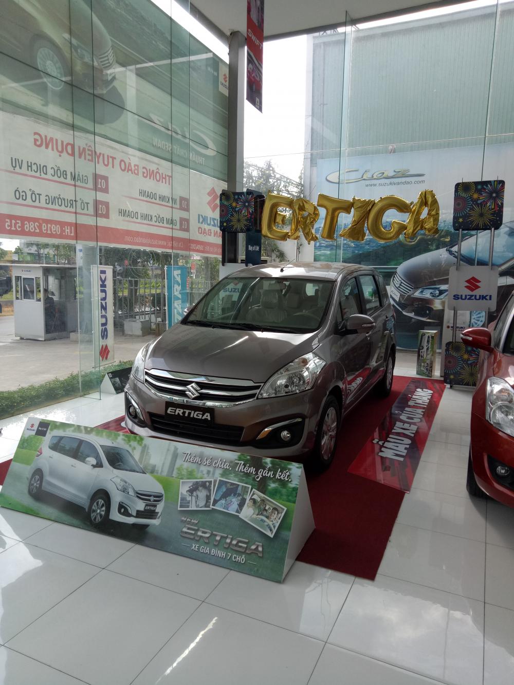 Suzuki 2017 - Bán ô tô Suzuki Ertiga 2017, nhập khẩu nguyên chiếc, giá 639tr, giao ngay. Lh: 0985.547.829