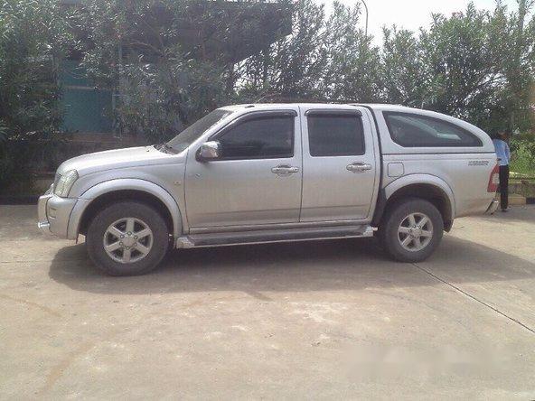 Isuzu Dmax  3.0 4x4 2007 - Bán lại xe Isuzu Dmax 3.0 4x4 sản xuất 2007, màu bạc giá cạnh tranh