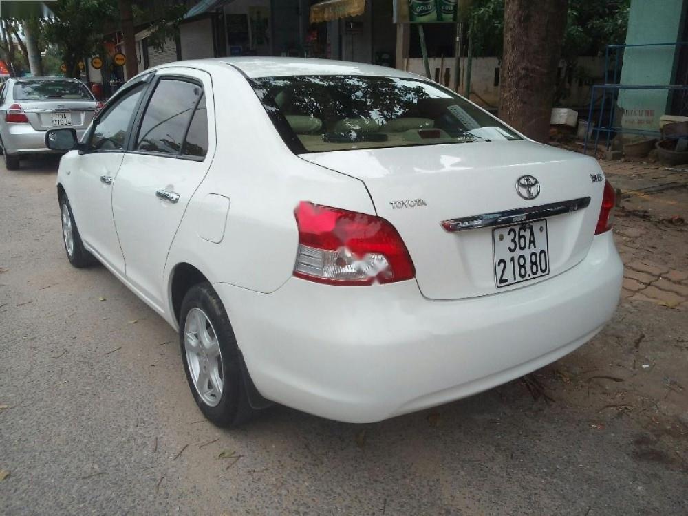 Toyota Yaris 1.0 MT 2007 - Bán lại xe Toyota Yaris 1.0 MT đời 2007, màu trắng, nhập khẩu Nhật Bản