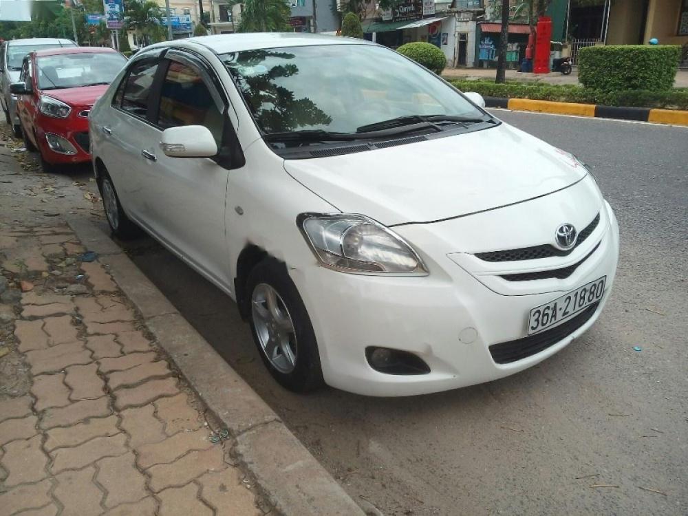 Toyota Yaris 1.0 MT 2007 - Bán lại xe Toyota Yaris 1.0 MT đời 2007, màu trắng, nhập khẩu Nhật Bản