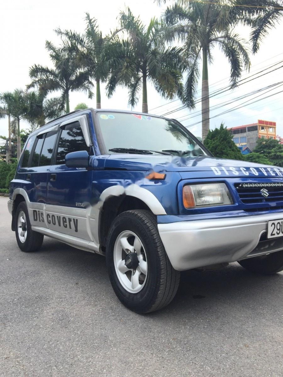 Suzuki Vitara JLX 2004 - Bán ô tô Suzuki Vitara JLX năm 2004, màu xanh lam giá cạnh tranh