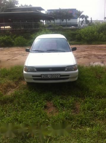 Toyota Starlet  1.0 1996 - Cần bán gấp Toyota Starlet 1.0 đời 1996, màu trắng, xe nhập, 120tr