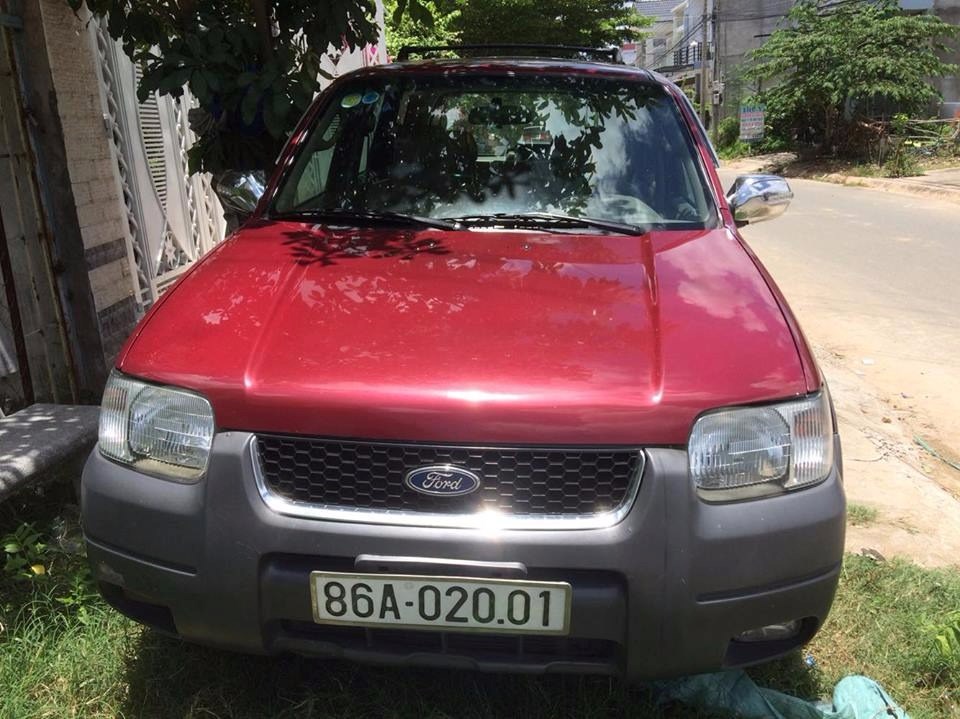 Ford Escape 2003 - Bán Ford Escape sản xuất 2003, màu đỏ, nhập khẩu nguyên chiếc, giá chỉ 170 triệu