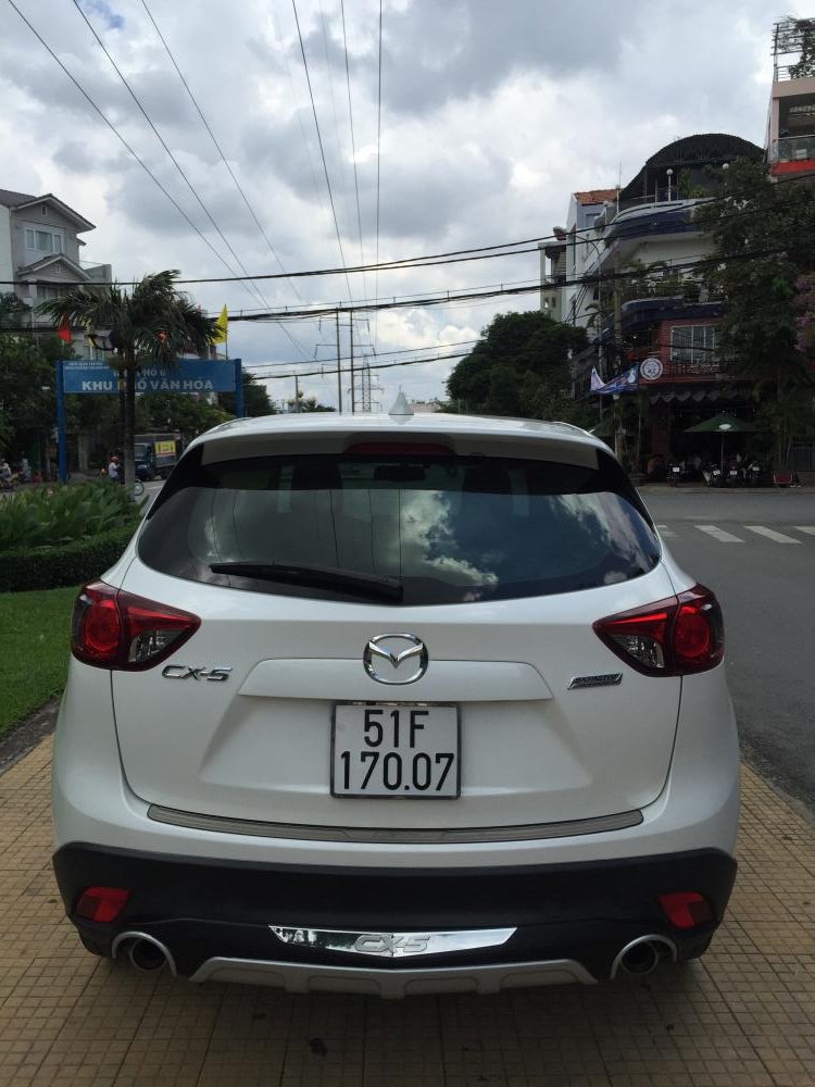 Mazda CX 5 AWD 2015 - Mazda CX 5 2.0AT năm 2015, màu trắng 760 triệu