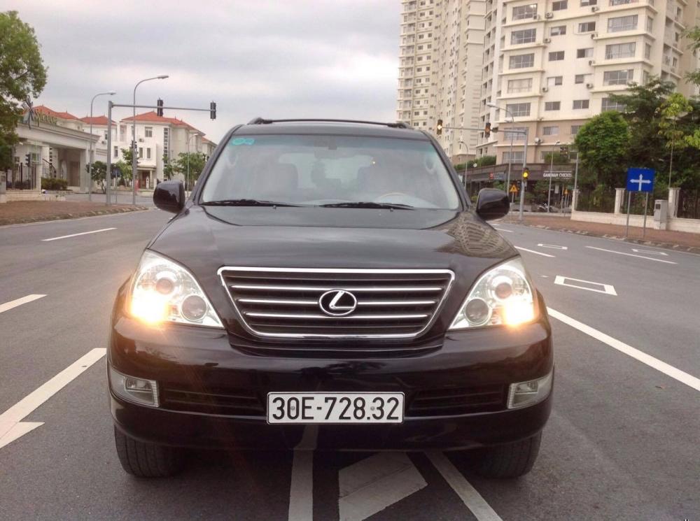 Lexus GX470 2008 - Cần bán Lexus GX470 đời 2008, màu đen, xe nhập, số tự động