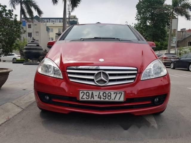 Mercedes-Benz A class 2009 - Cần bán gấp Mercedes 2009, màu đỏ, giá chỉ 480 triệu