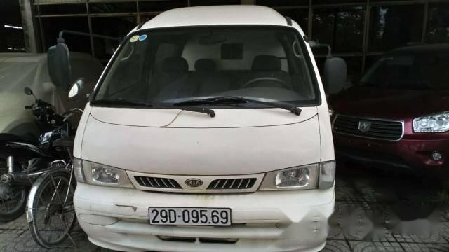 Kia Pregio   2002 - Bán xe cũ Kia Pregio đời 2002, màu trắng, nhập khẩu nguyên chiếc, giá 125tr