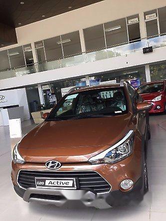 Hyundai i20 Active 2017 - Bán ô tô Hyundai i20 Active 2017, màu nâu, 601tr