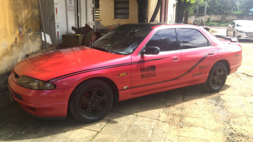 Nissan Skyline   2.0 AT  1998 - Bán Nissan Skyline 2.0 AT đời 1998, màu đỏ