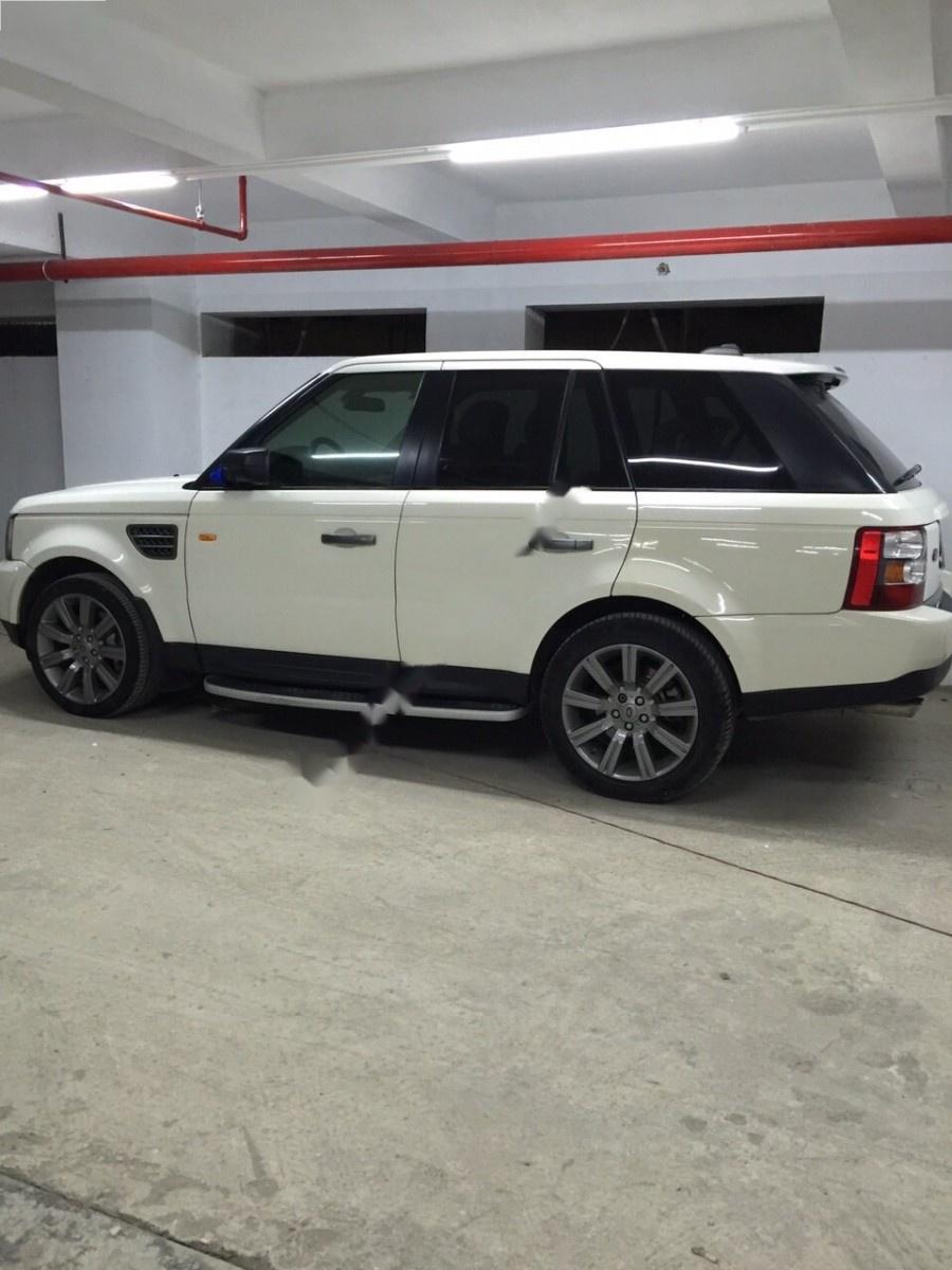 LandRover Range rover Sport 2008 - Cần bán LandRover Range Rover Sport đời 2008, màu trắng, nhập khẩu