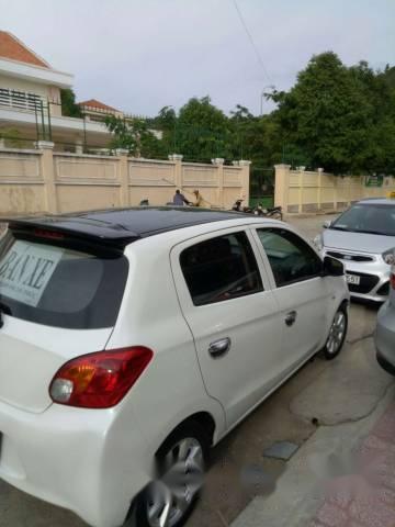 Mitsubishi Mirage   2013 - Cần bán xe Mitsubishi Mirage đời 2013, màu trắng