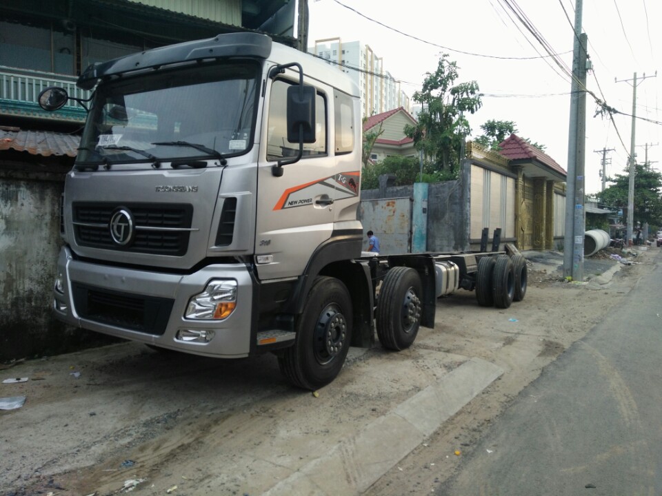 Xe tải Trên 10 tấn 2015 - Bán xe Dongfeng Trường Giang 4 chân 18t7, trả góp 100%