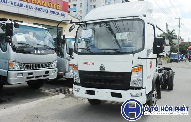 Howo Xe ben  Sinotruck 2017 - Bán xe tải Howo Sinotruck 6T, giá cạnh tranh, trả góp 90%