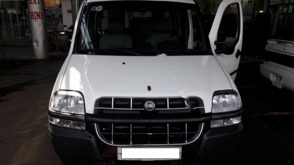 Fiat Doblo 2003 - Cần bán lại xe Fiat Doblo đời 2003, màu trắng