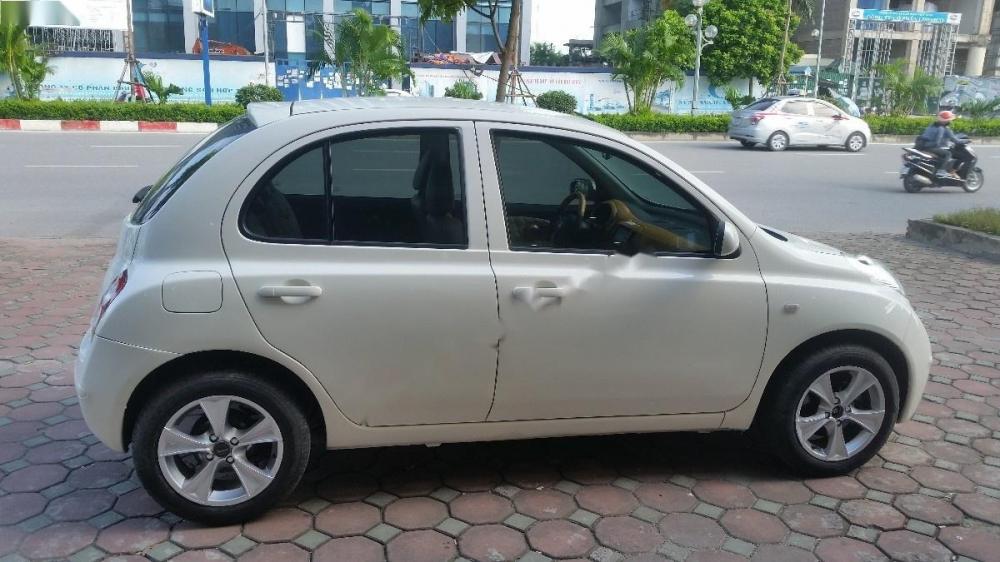 Nissan Micra 1.3AT 2007 - Chính chủ bán xe Nissan Micra 1.3AT đời 2007, màu trắng, nhập khẩu