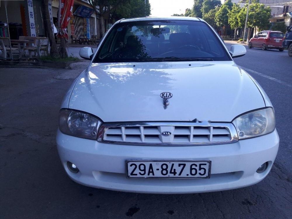 Kia Spectra LS 2003 - Bán Kia Spectra LS năm 2003, màu trắng