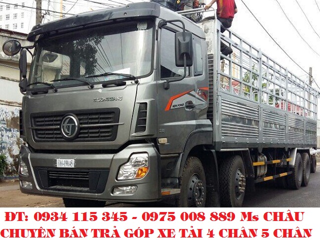 Xe tải 10000kg 2016 - Bán ô tô Dongfeng Trường Giang 17T9 năm 2016, màu xám