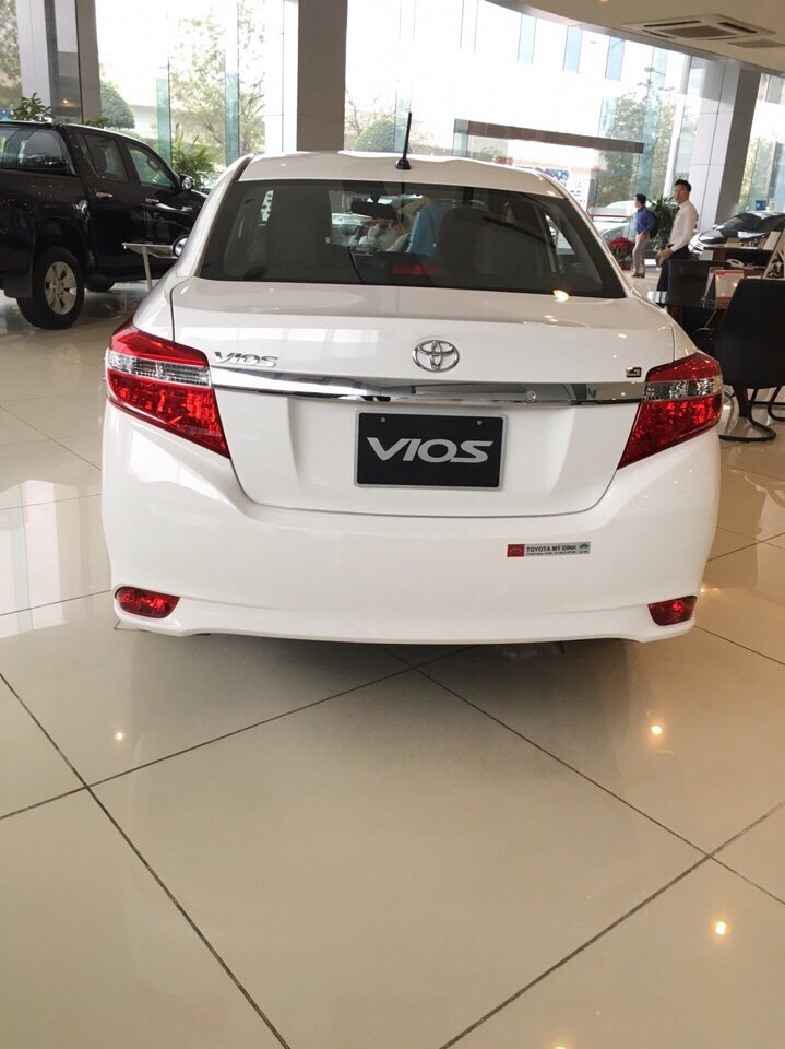 Toyota Vios 1.5G (CVT) 2017 - Toyota Mỹ Đình, bán Toyota Vios E giá tốt nhất, xe đủ các màu, giao xe ngay