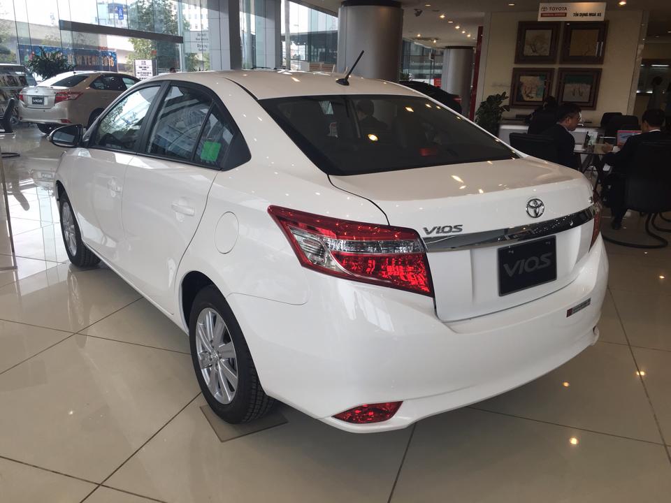 Toyota Vios 1.5G (CVT) 2017 - Toyota Mỹ Đình, bán Toyota Vios E giá tốt nhất, xe đủ các màu, giao xe ngay