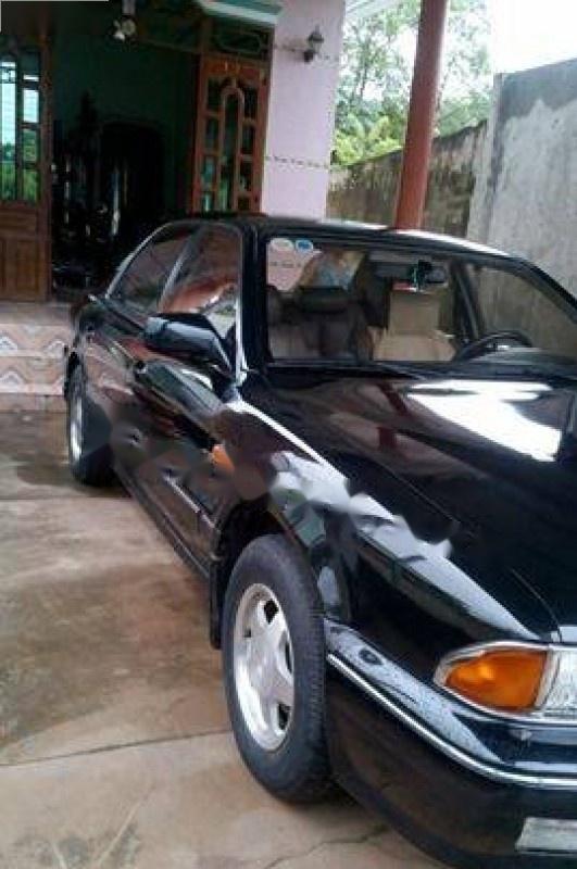 Mitsubishi Diamante   1990 - Bán Mitsubishi Diamante đời 1990, màu đen, nhập khẩu