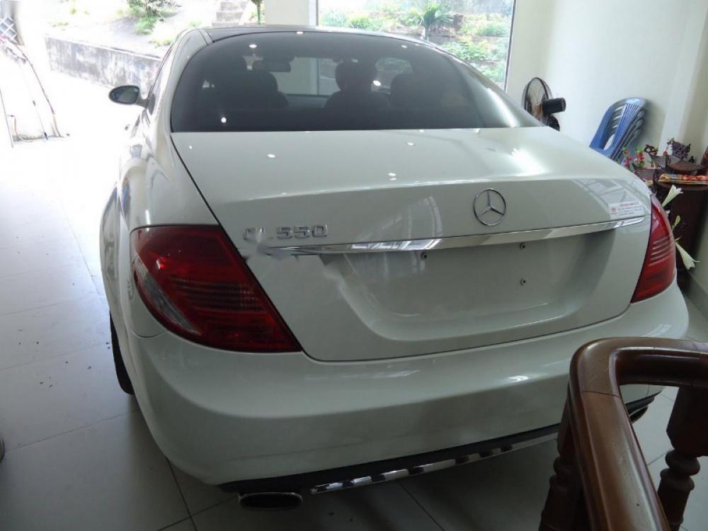 Mercedes-Benz CL class 550  2009 - Cần bán gấp Mercedes 550 đời 2009, màu trắng, xe nhập