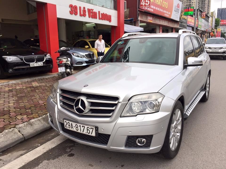 Mercedes-Benz GLK GLK 300 4 matic  2009 - Bán xe Mercedes GLK 300 4 matic đời 2009, màu bạc, nhập khẩu, số tự động, giá tốt