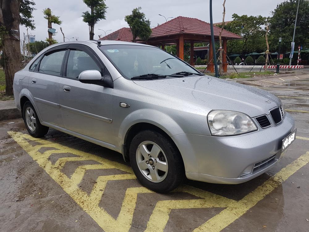 Daewoo Lacetti 1.6 EX 2005 - Bán Daewoo Lacetti 1.6 EX đời 2005, màu bạc, giá 185tr