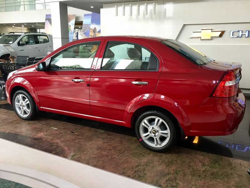 Chevrolet Aveo LT 2017 - Bán Chevrolet Aveo LT 1.4L, ưu đãi 60 triệu, trả góp: 119 tr lăn bánh, bảo hành 3 năm toàn quốc, 0907148849