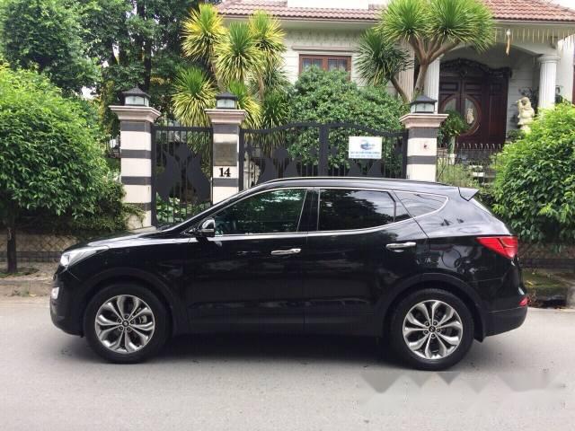 Hyundai Santa Fe  4WD   2014 - Bán Hyundai Santa Fe 4WD đời 2014, màu đen