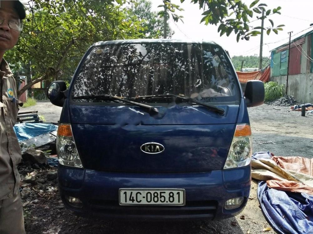 Kia Bongo 2009 - Bán xe Kia Bongo sản xuất 2009, màu xanh lam, nhập khẩu